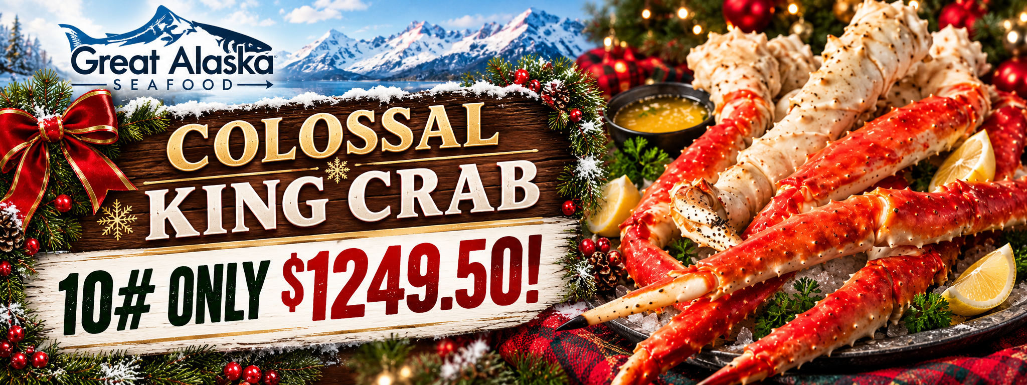 Colossal King Crab Holiday